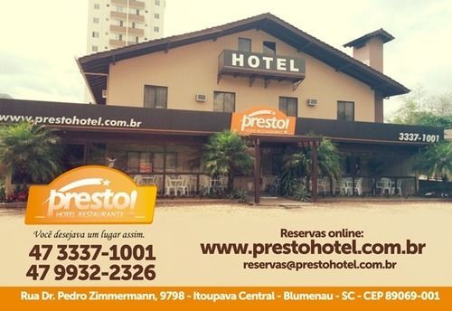 Presto Hotel Blumenau Ngoại thất bức ảnh